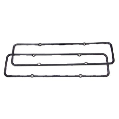 Valve Cover Gasket, 0.188 in Thick, Steel Core Silicone Rubber, Small Block Chevy