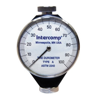Durometer Gauge, 0-100 Points, Mechanical, Analog, Case