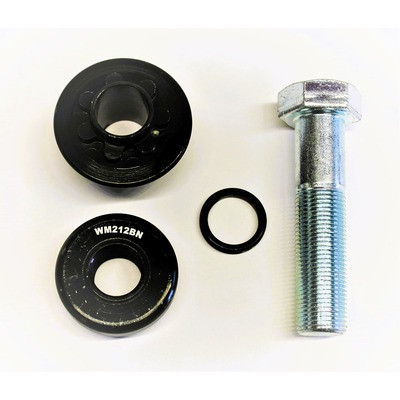 Body Bolt Kit, Frame Mount Bolt, 3/4-16 in Thread, 3.25 in Long, Hex Head, Washer / Spacer / Climber Gear, Steel, Zinc / Black Oxide, Kit