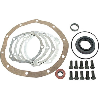 Differential Shim, Pinion Retainer / Pre-Load Shims, Bolts / Crush Sleeve / Pinion Nut / Shims, Ford 9 in, Kit