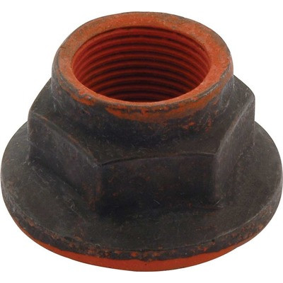 Pinion Nut, 3/4-16 in Thread, Steel, Black Paint, Ford 8.8 / 9 in