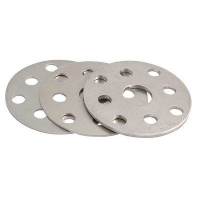 Water Pump Pulley Shim, 0.063 in and 0.125 in Thick, 5/8 in and 3/4 in Shaft, Aluminum, Natural, Ford / GM Water Pumps, Set of 3
