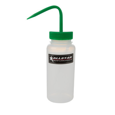 Primer Bottle, Angled Tube, Plastic, Clear / Green