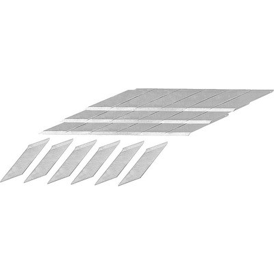 Tire Siper Blades, Steel, Natural, Allstar Heater Tire Siper / 8 Blade Siper, Set of 24