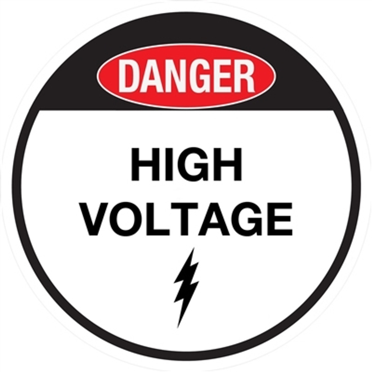 danger high voltage symbol