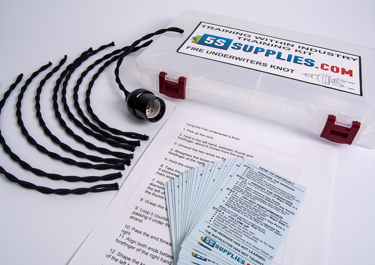 TWI Fire Underwriters Knot Training Kit - 5S Supplies LLC