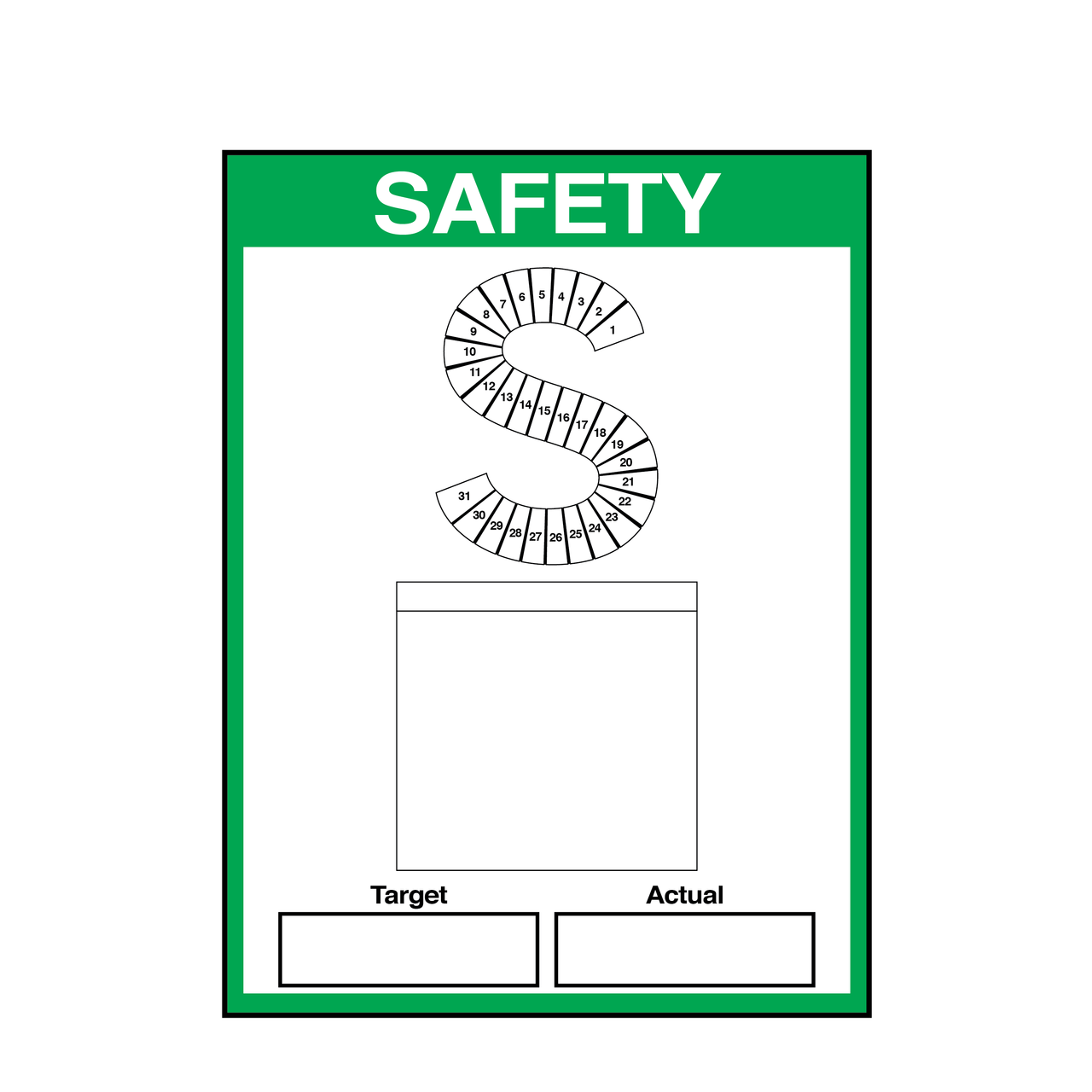 Custom Hanging Barcode Sign