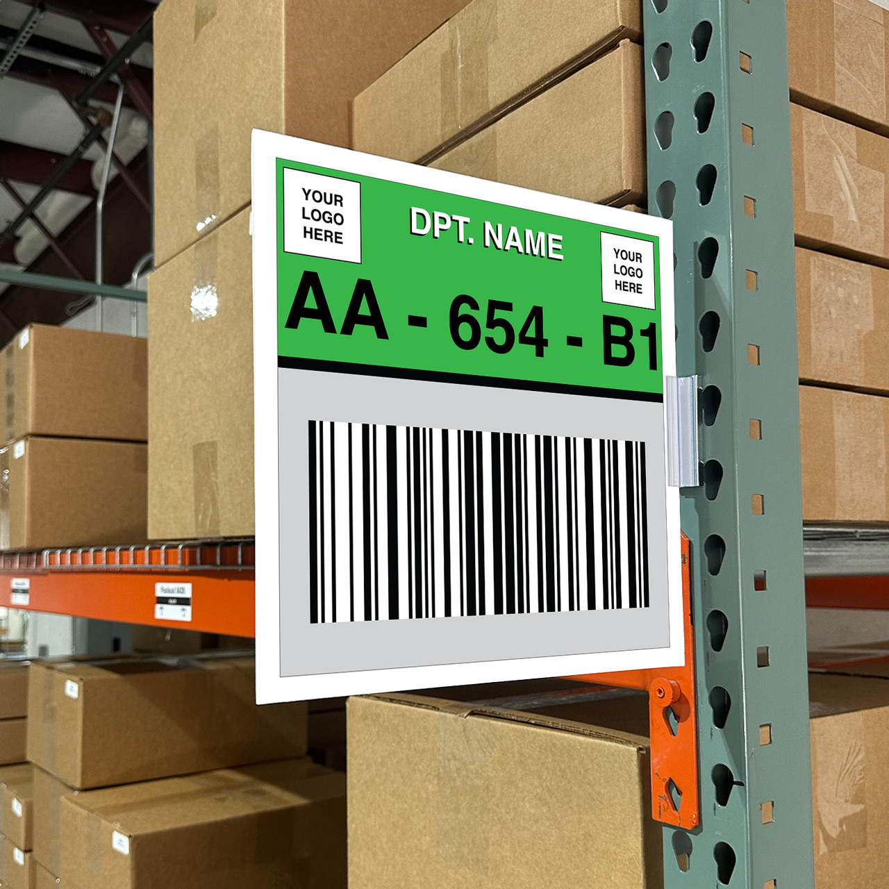 Customized QR code sign example