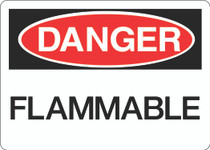 Danger Sign - Highly Flammable - 5S Supplies LLC