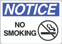 Notice Sign - No Smoking