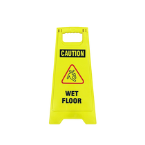 Wet Floor Sign - Yellow (English)