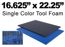 Tool Box Foam 16.625 " x 22.25 " - 1/2 Thick (1 Piece)