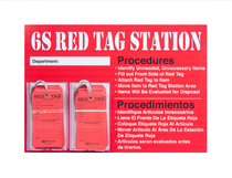 6S Red Tag Station