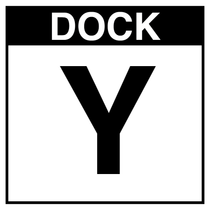 Loading Dock Sign - Dock Y