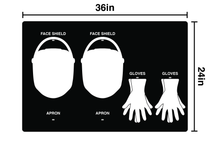 5S PPE Shadow Board (36" x 24")