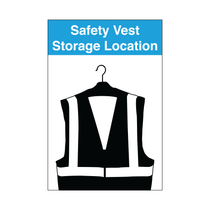 Safety Vest Shadow Board (24" x 36")