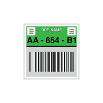 Hanging Barcode Sign