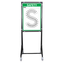 KPI Metric Dry Erase Board Single Letter S (24" x 32")