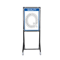 KPI Metric Dry Erase Board Single Letter Q (24" x 32")