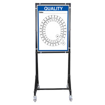 KPI Metric Dry Erase Board Single Letter Q (24" x 32")