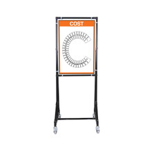 KPI Metric Dry Erase Board Single Letter C (24" x 32")
