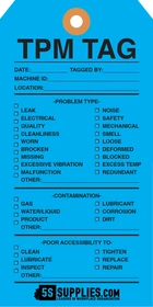 TMP Blue Tag (Total Productive Maintenance)