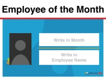 Custom Employee Recognition Board (24x18) Landscape