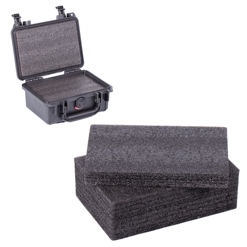 Custodia Protettiva Pelican 1120 Case Blu Con Schiuma - Custodia Stagno Attrezzi Elettronica 1200 Lock