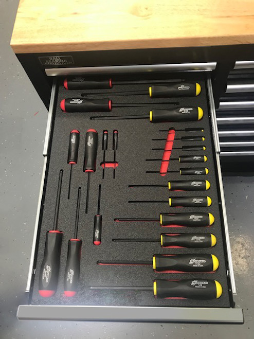 Foam Organizer for Shadowing Pliers