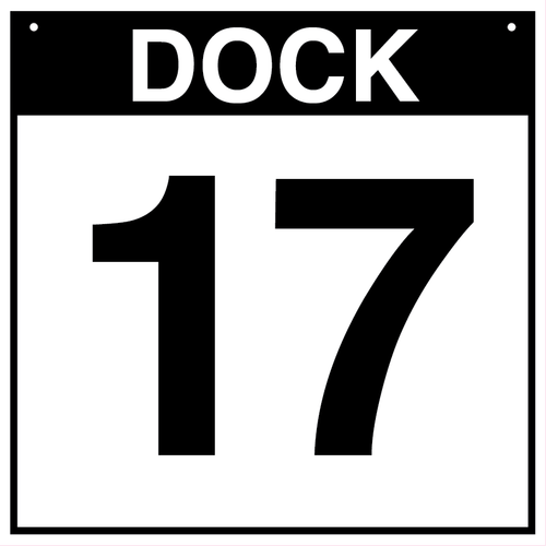 Loading Dock Sign - Dock 17