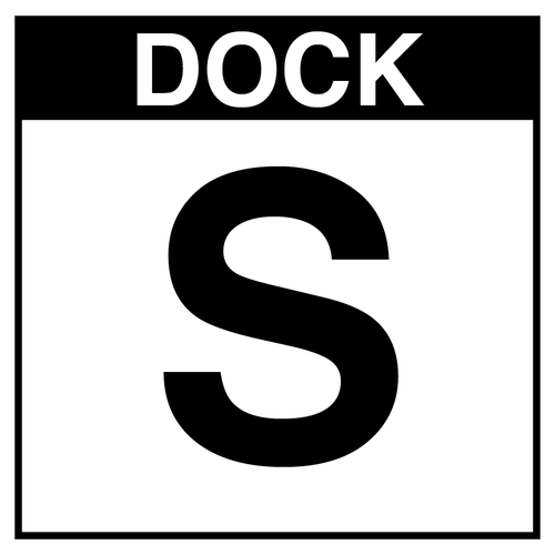 Loading Dock Sign - Dock S