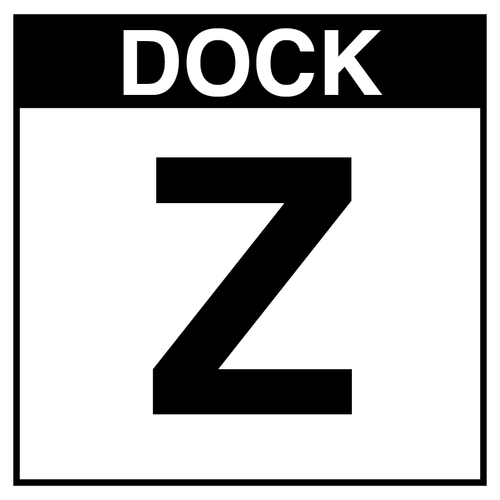 Loading Dock Sign - Dock Z