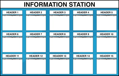 Industrial Information Board (72" x 46")