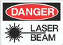 Danger Sign - Laser Beam