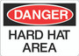 Danger Sign - Hard Hat Area V2