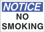 Notice Sign -  No Smoking