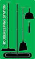 5S Housekeeping Cleaning Shadow Board Broom Station (Version 11)