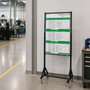 Hourly Production Tracking Board- Dry Erase