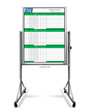 Hourly Production Tracking Board- Dry Erase