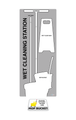 5S Housekeeping Shadow Board Wet Cleaning Station (Version 15)