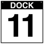 Loading Dock Sign - Dock 11