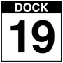 Loading Dock Sign - Dock 19