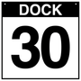 Loading Dock Sign - Dock 30