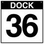 Loading Dock Sign - Dock 36