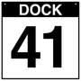 Loading Dock Sign - Dock 41