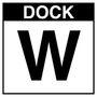 Loading Dock Sign - Dock W