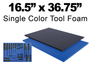 Tool Box Foam  16.5" x 36.75" 1/2" Thick (1 Piece)