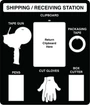 Shipping & Receiving Shadow Board 24"x 28"