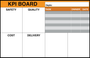 SQCD Dry Erase Performance Board (46" x 72")