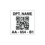 Hanging Barcode Sign